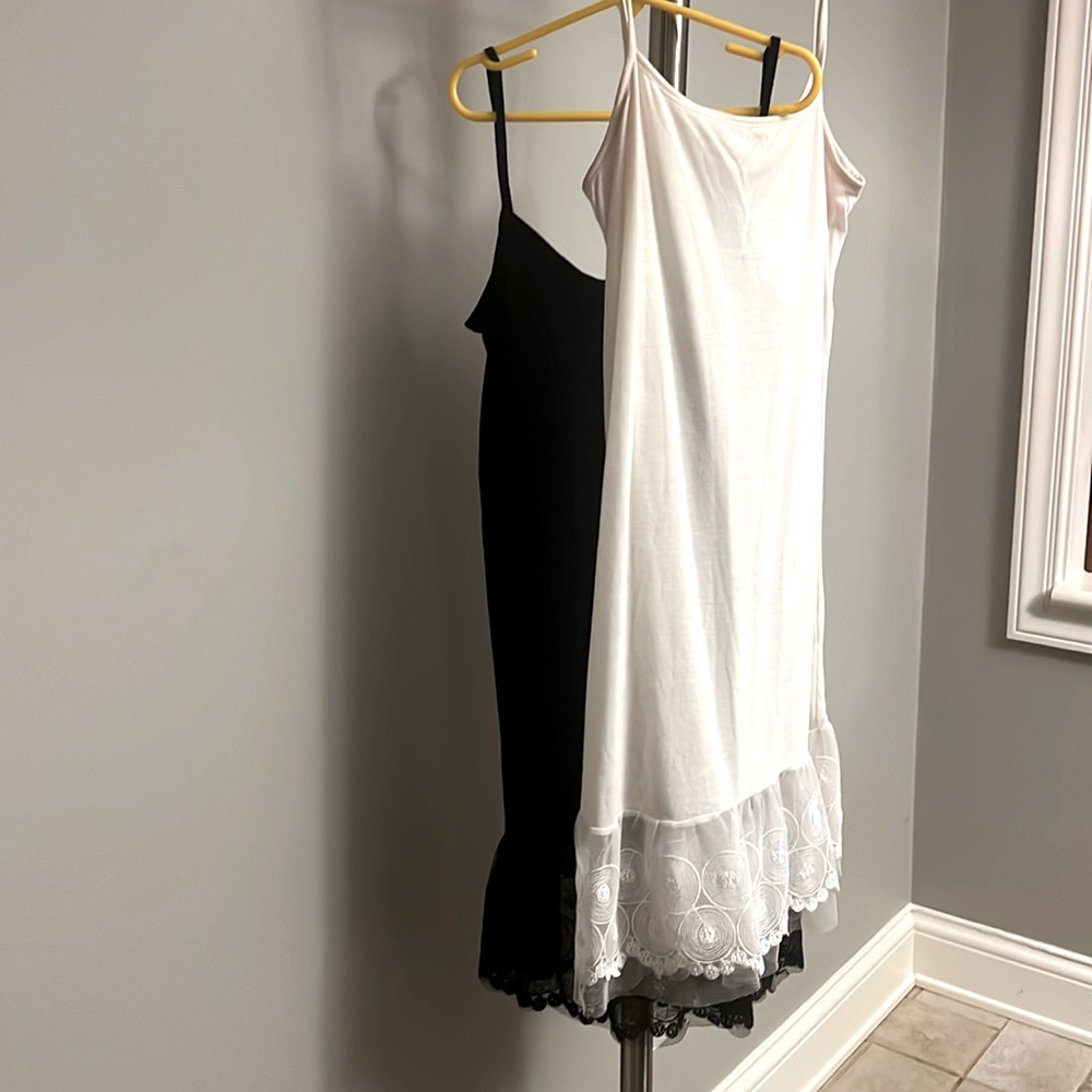 BOTH black and white - Alterd state intimate under dress